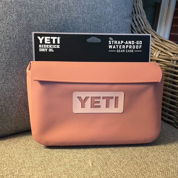 Yeti Handbags - YETI Sidekick Dry 3L Sand Stone Pink Waterproof Case